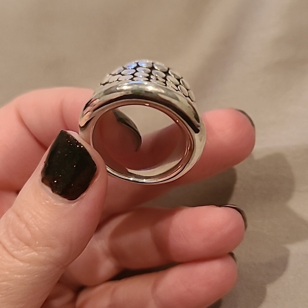 Sterling silver chic statement ring - Picture 4 of 7